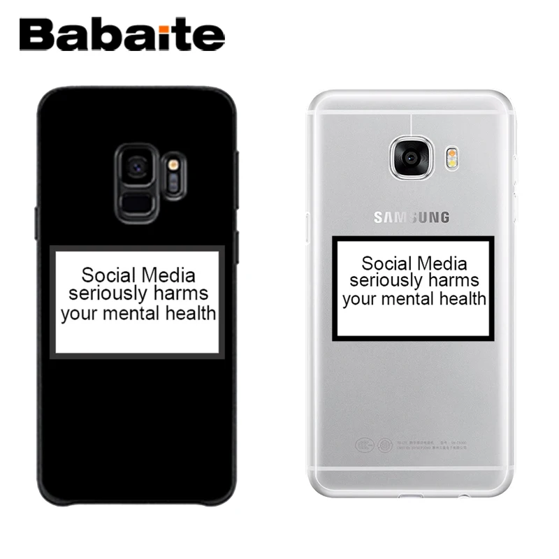 Социальные сети серьезно вредят вашему умственному здоровью Мягкий силиконовый