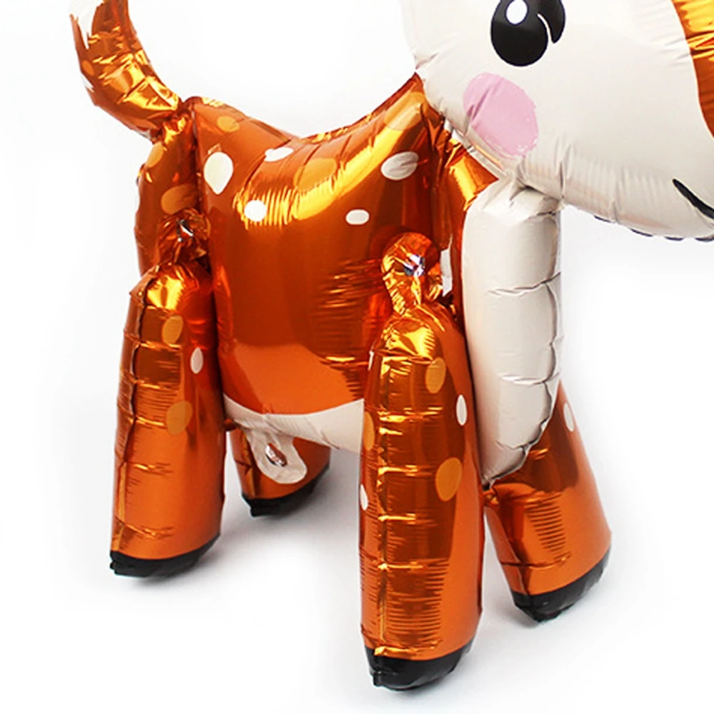 3d воздушные шары из фольги в виде оленя 1 шт.|Украшения своими руками для