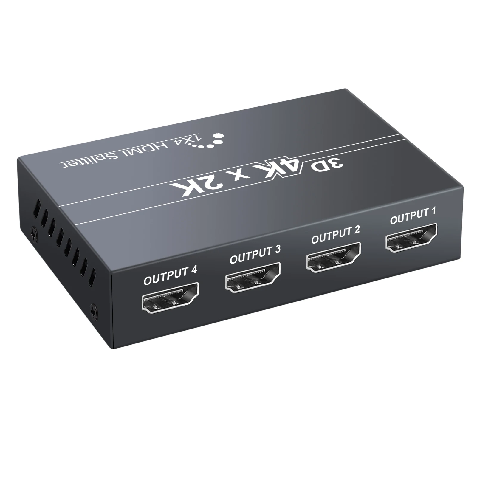 Разделитель HDMI LiNKFOR 1x4 разветвитель 1 в 4 выхода поддерживает разрешение HDCP Bypass Full