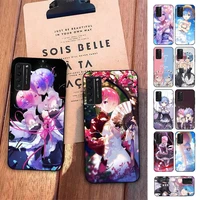 toplbpcs anime re zero ram rem phone case for huawei honor 10 i 8x c 5a 20 9 10 30 lite pro voew 10 20 v30