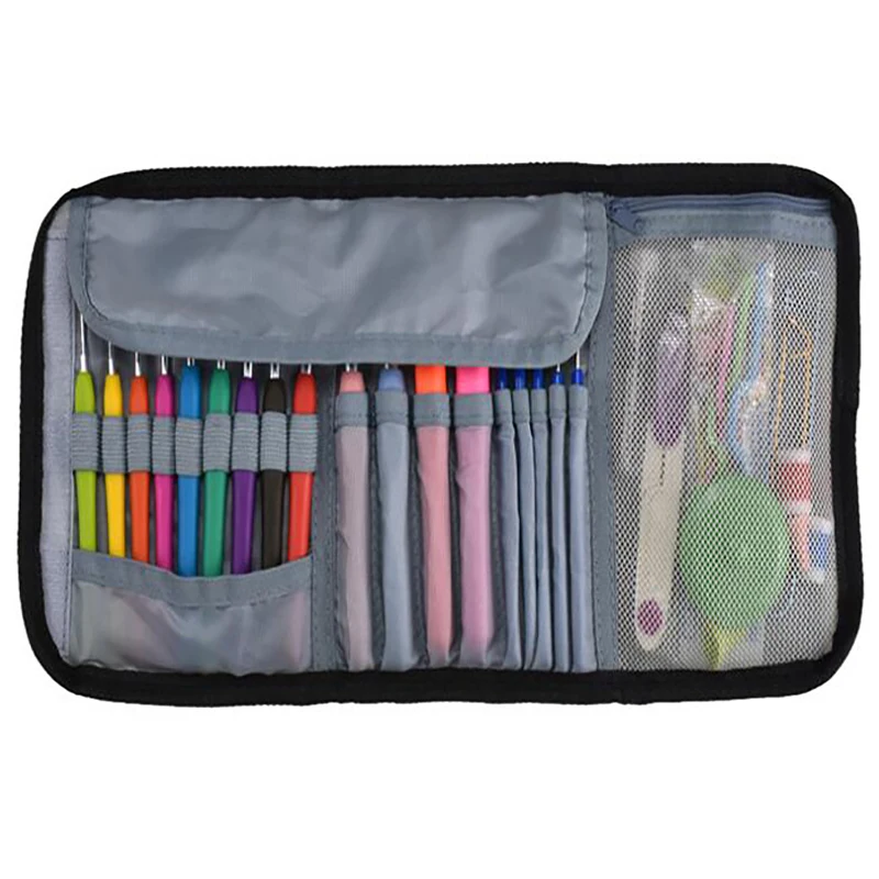 Набор крючков для вязания 5 видов игла рукоделия ножницы маркеры шитья