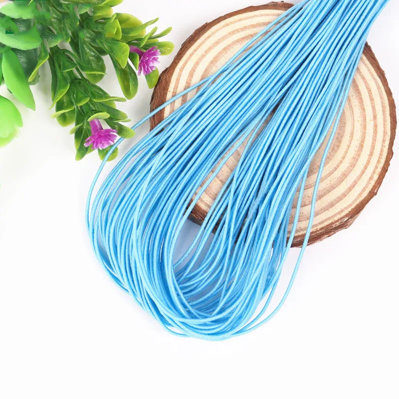 Цветная высокоэластичная круглая эластичная повязка 1 мм канатная Резиновая