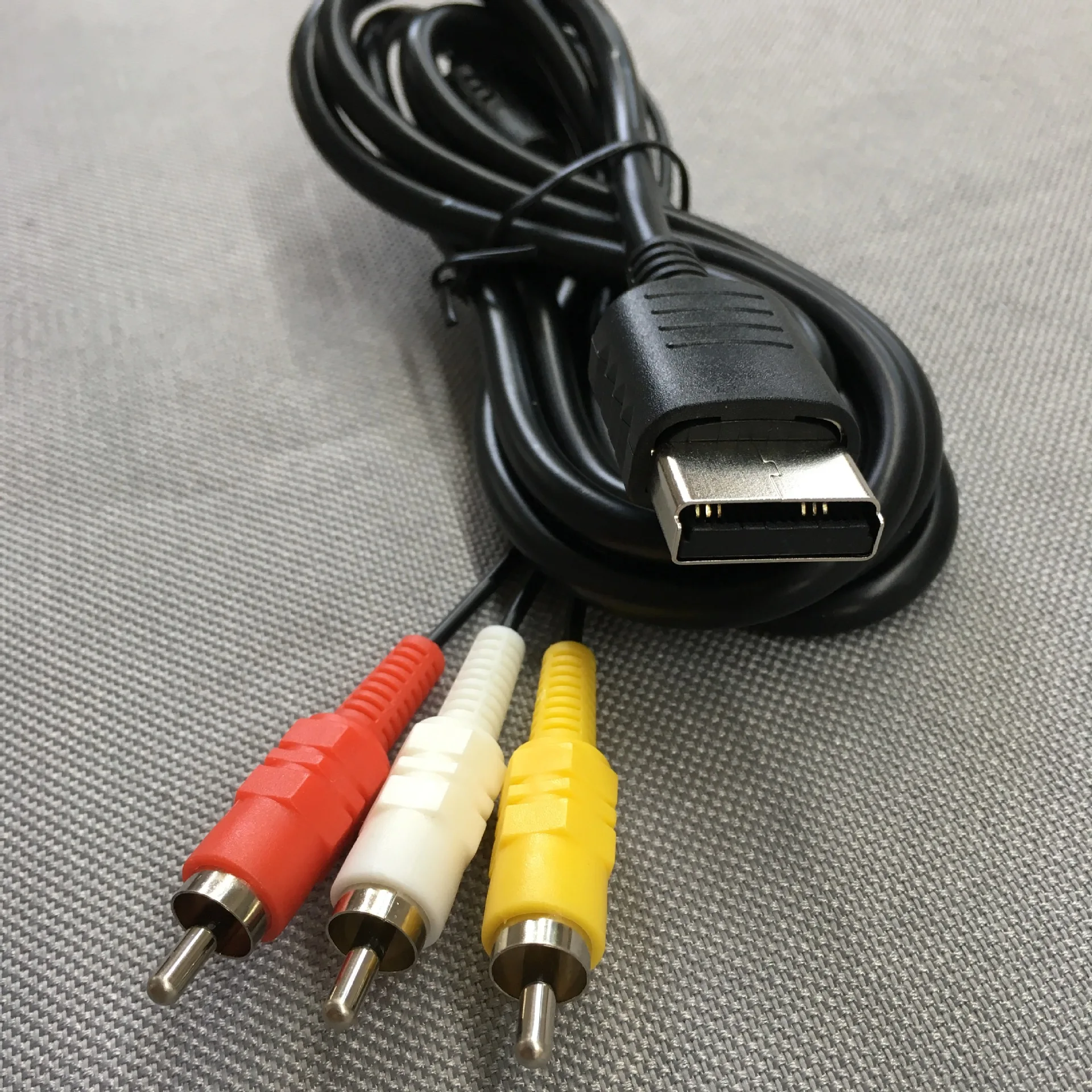 10 шт. черный 1 8 м Композитный RCA AV патч-корд Стерео Аудио Видео ТВ адаптер кабель