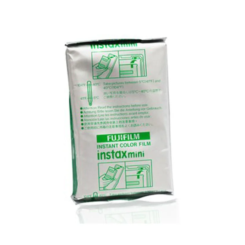 10 листов fuji fujifilm instax mini Color edge fims для instant camera mini 7s 25 50s 8 90 фотобумага - Цвет: Tin foil 10 sheets