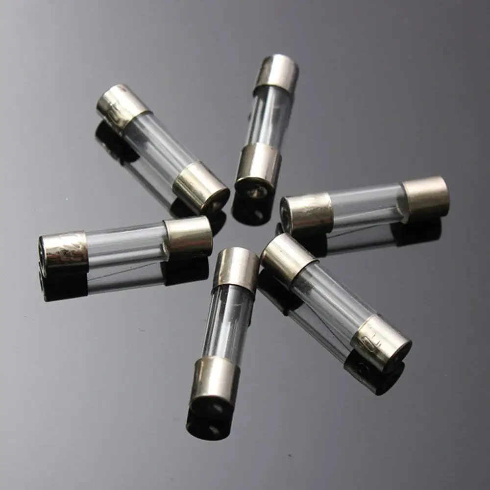 100Pcs 5x20mm Electrical Fuse Amp Fast-blow Glass Box for car boat motorcycle | Автомобили и мотоциклы