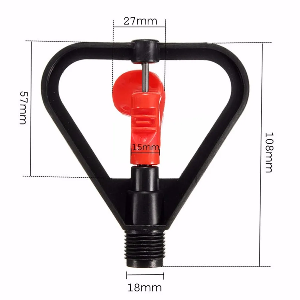 

NEW Hot Sale DN15 Irrigation 360 Degree Lawn Irrigation DN15 Rotatable Water Sprinkler Head For Yard Garden
