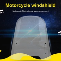 42x42cm motorcycle electric vehicle pc windshield 750 injection molded thickening wind deflector windscreen motor accessories