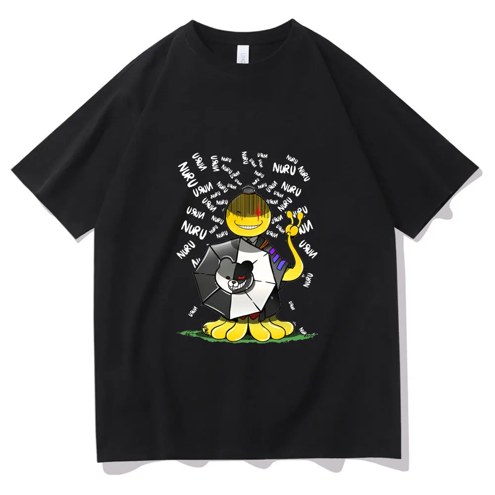 

Japan Anime Assassination Classroom Korosensei Pattern Print Tees Summer New Men Women Oversized EU Size T-shirt Short Sleeve