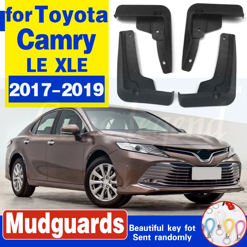 

Front Rear Car Mud Flap For Toyota Camry 2018 2019 LE XLE Daihatsu Altis Mudflaps Splash Guards Mud Flap Mudguards Fender 2017