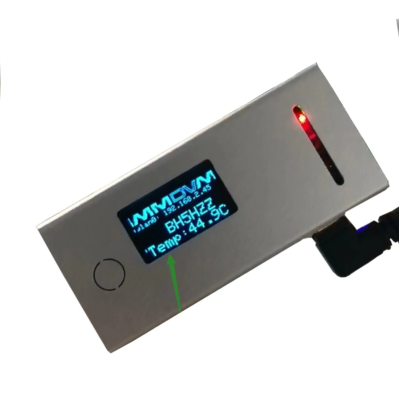 Удаленная Walkie Talkie часть собрана MMDVM Hotspot P25 DMR YSF + Raspberry pi OLED 16G карта готова к QSO F7