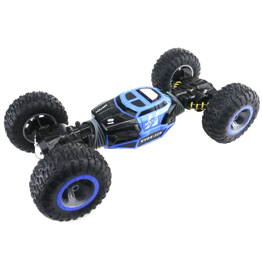 Truck Transform 4WD Toy Off-Road RC Car 2.4G Double Sided Stunt Rechargeable Vehicle Four Wheel Drive Climber Crawler