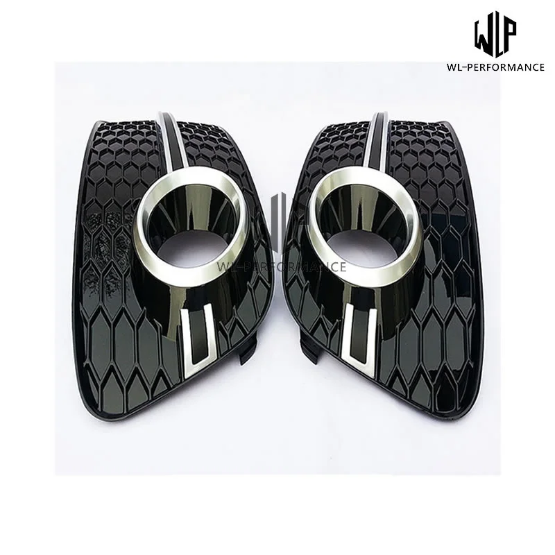 Решетка для противотуманной фары Q5 Rsq5 черный АБС-пластик Стайлинг автомобиля Audi