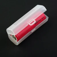 hard plastic waterproof 1 x 20700 21700 battery box case container single batteries holder storage box case