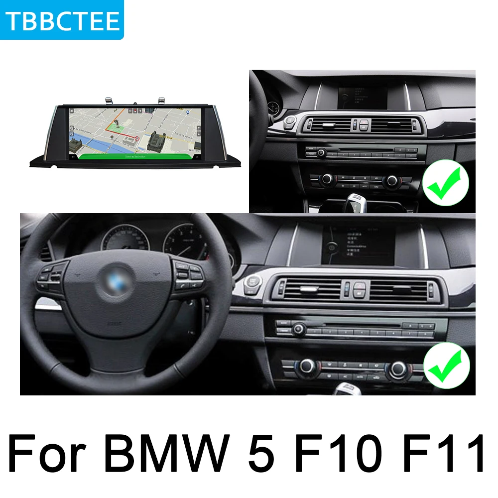 Для BMW 5 серии F10 F11 2013 ~ 2017 NBT Android автомобильный мультимедийный плеер WiFi gps Navi карта