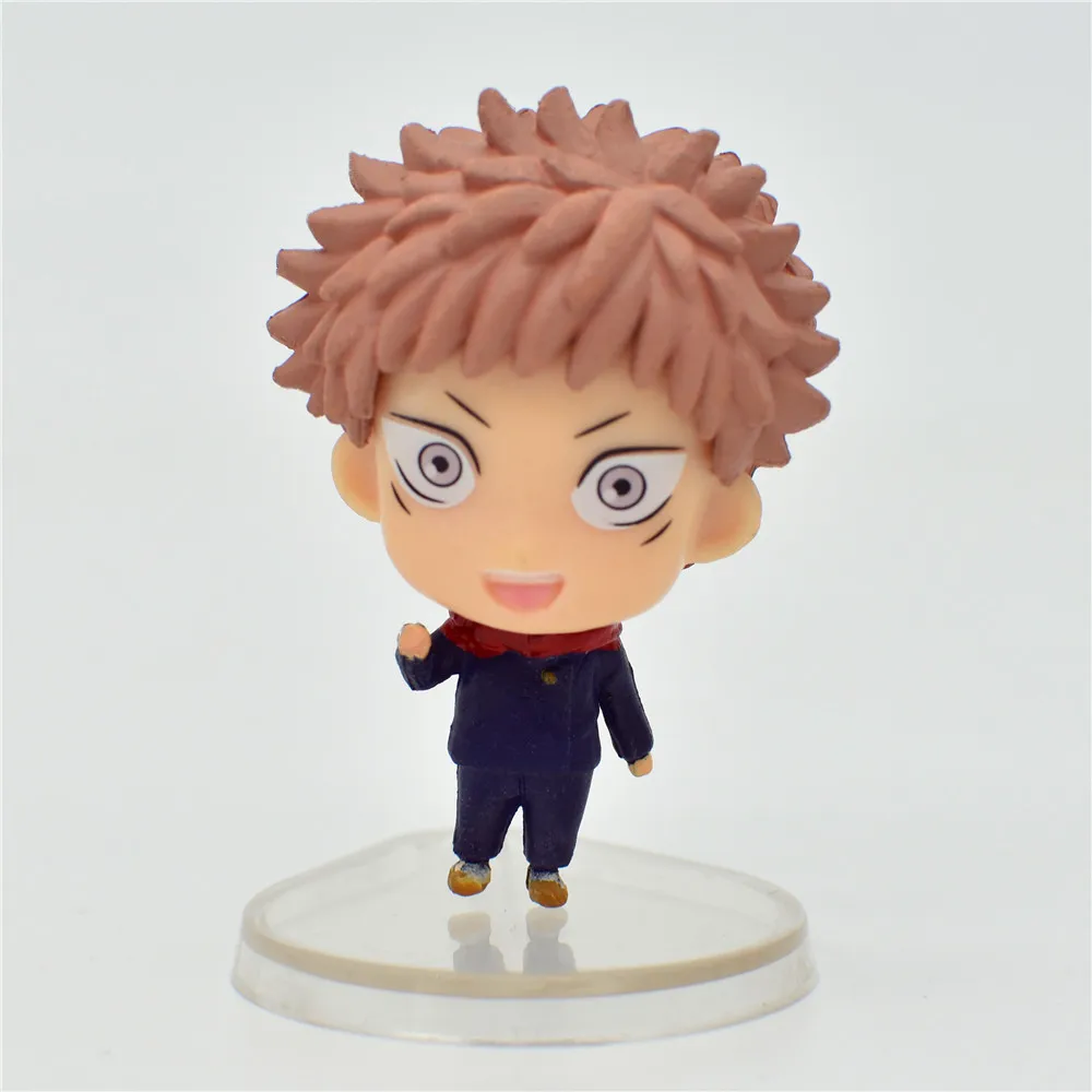 

5pcs/lot Anime Jujutsu Kaisen Figure Q Version PVC Action Figure Megumi Nobara Satoru Figure