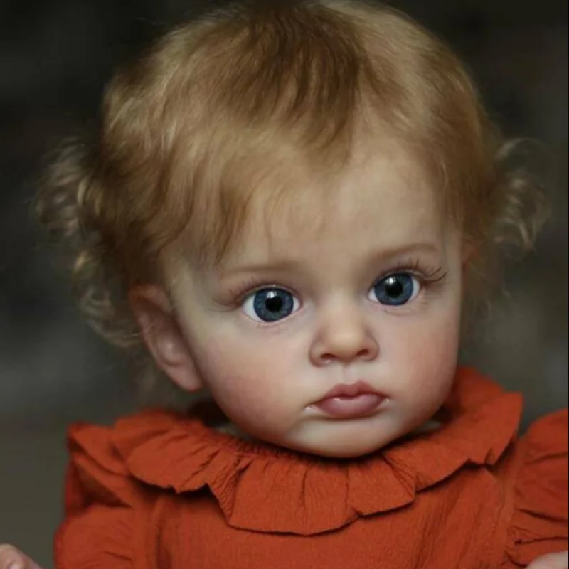 

NPK 23inch Reborn Doll Kit Cute Baby Tutti with COA Rare Limited Edition DIY Unfinished Doll Parts Diy Bonecas Reborn