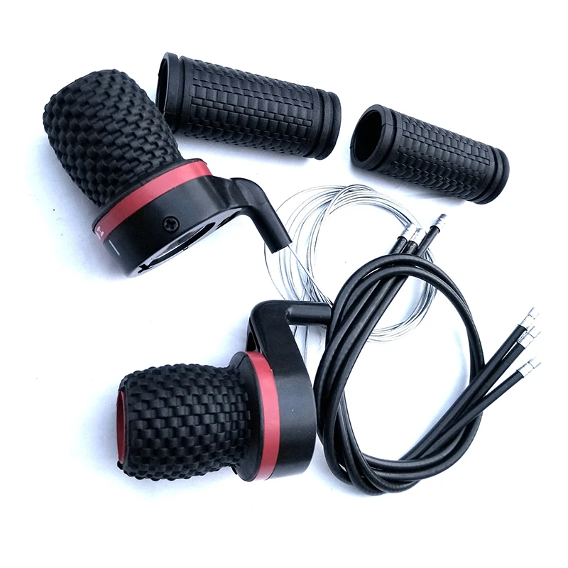 

1Pair Mountain Bike Speed Shifter Bicycle Gear Shift Handles Transmission Handlebar 7-level 21-speed Universal Governo