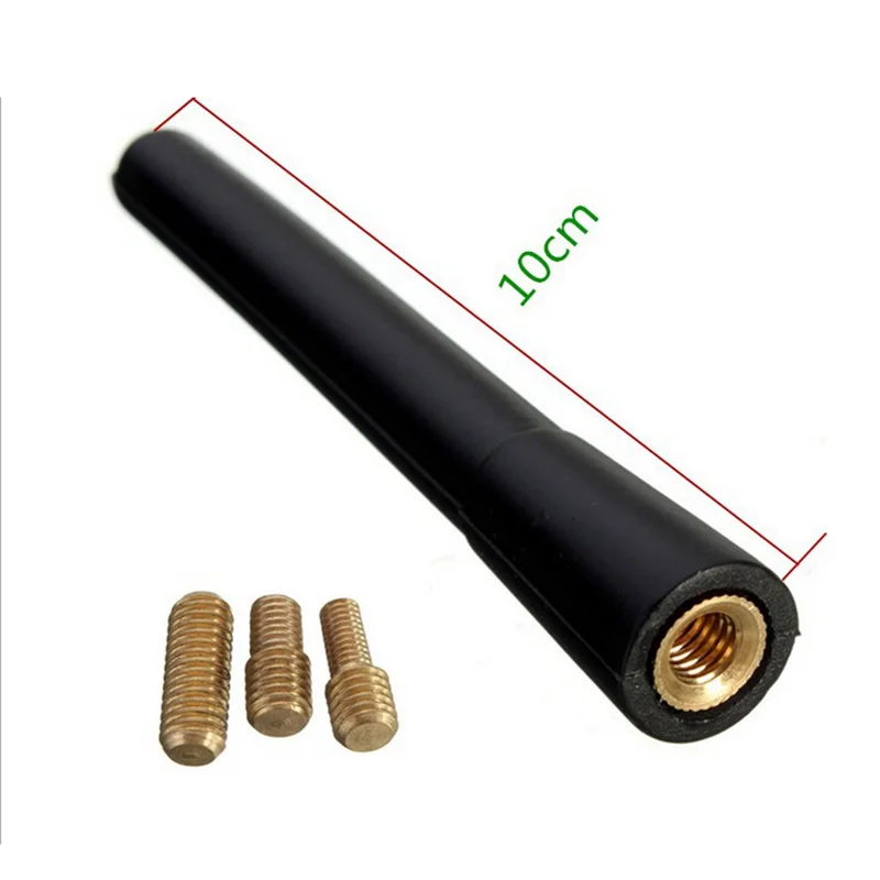 

Short Antenna M6 Radio Rubber Roof Professional 10cm Adapter Universal