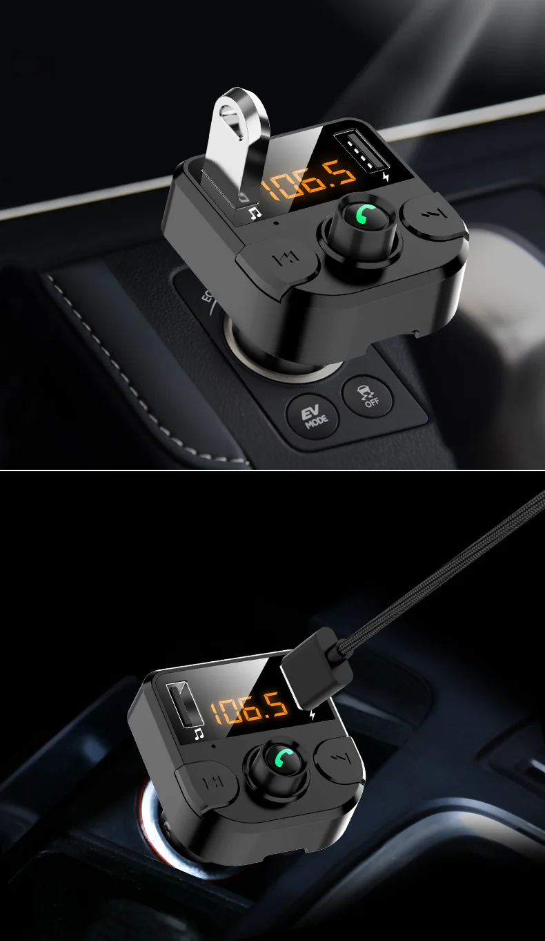 USB Зарядное устройство 3.1A автомобильный комплект Bluetooth 5,0 громкой связи Bluetooth гарнитура для Беспроводной FM для Alfa Romeo 159 147 156 5 Giulietta Mito GT 166 аксессуары
