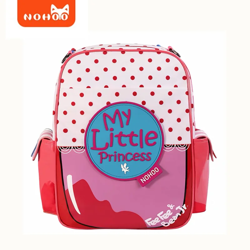 NOHOO рюкзак для девочки ортопедический водонепроницаемый рюкзак для начальной школы большой емкости модный детский рюкзак для школы конфет ...