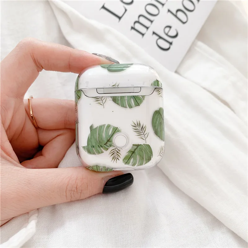 Фрукты Цветочные листья цветы Наушники Аксессуары ПК жесткий защитный чехол для