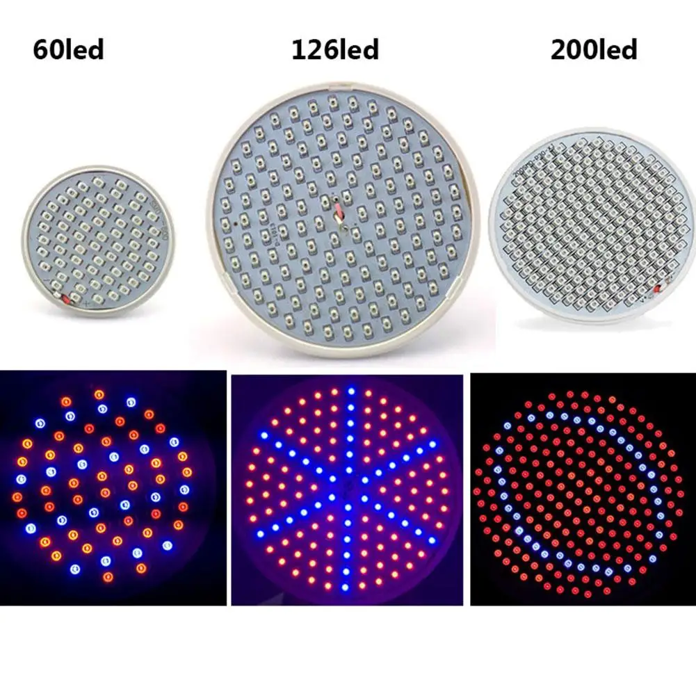 Фитолампа полного спектра E27 для выращивания растений светодиодсветильник лампа