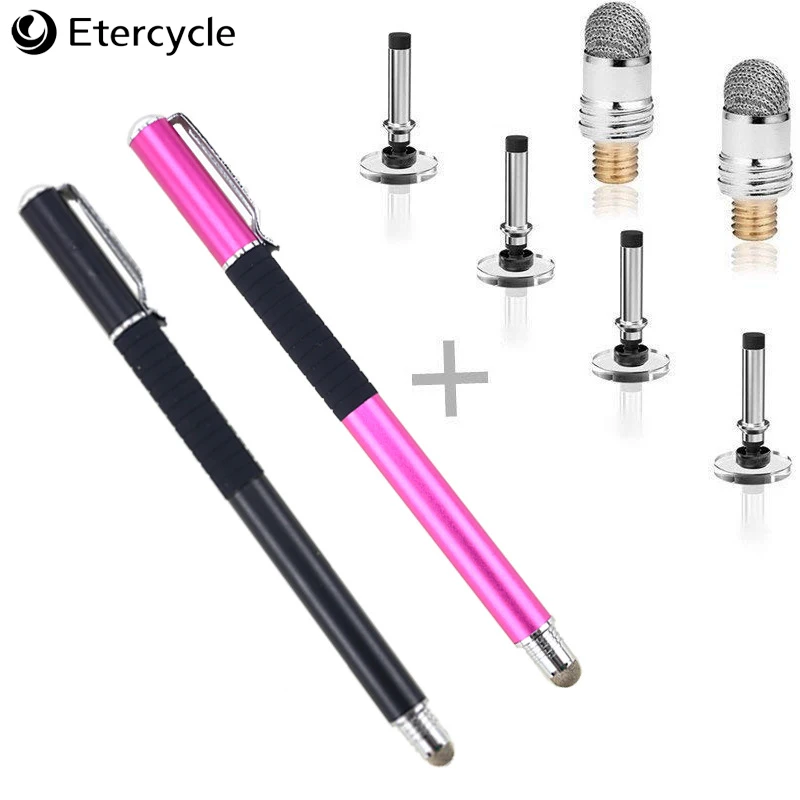 2 в 1 Универсальный Стилус для телефона емкостный планшет стилус мобильного