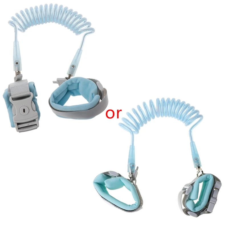 

Anti Lost Wrist Link Add Key Lock Toddler Leash Baby Walker Safety Belt Wristband Walking Strap Rope Adjustable Harness 2M T8ND
