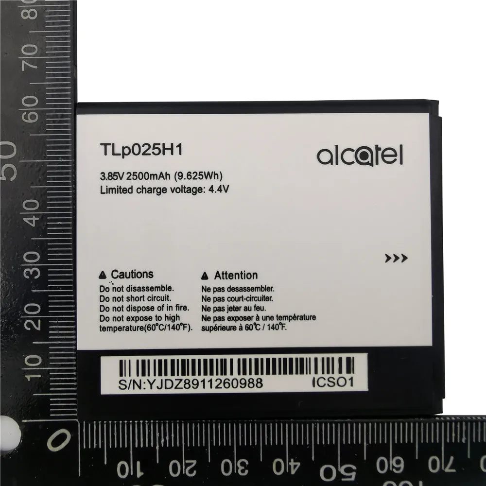 Новая батарея TLp025H1 для Alcatel OneTouch POP 4 OT-5051X OT-5051D 5051X 5051D 5051 Pop (5.0) мобильного телефона.