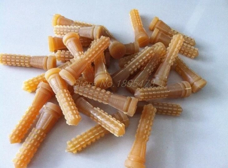 

500PCS 9.5 cm Poultry Plucking Fingers Hair Removal Machine Glue Stick Chicken Plucker Beef tendon material corn rod