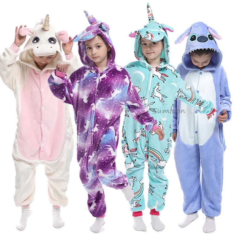 

Kigurumi Pajamas Overalls Unicorn For Children Baby Girl Pyjamas Boy Sleepwear Animal Panda Licorne Onesie Kids Costume Jumpsuit