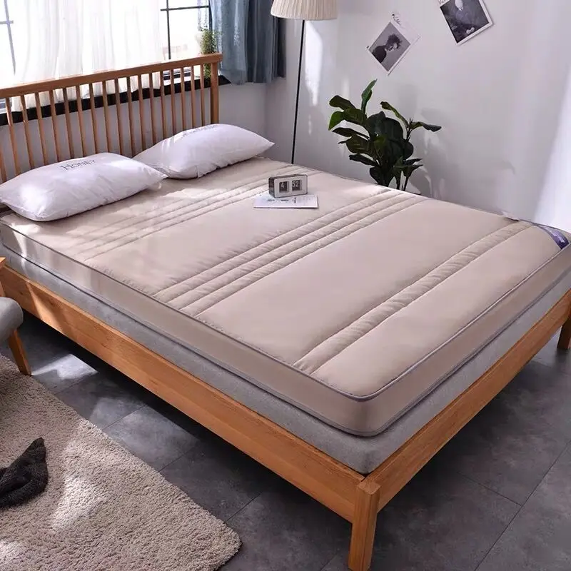 4D дышащий льняной складной матрас для пола татами взрослых спальная удобная