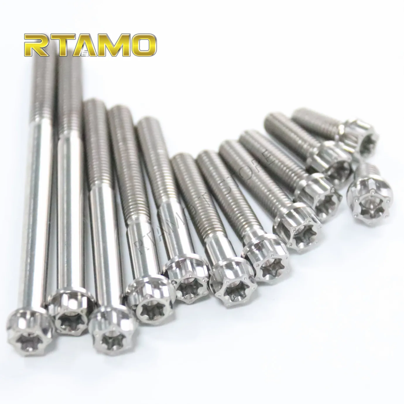 Титановые болты Torx фланцевая головка Race Spec M6x15/20/25/30/35/40/50/60/70/80/90 запасные для