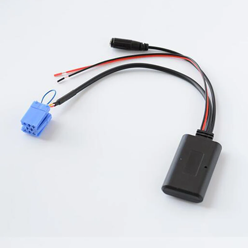 Biurlink Bluetooth Беспроводной AUX-вход Аудиокабель Микрофон Вызов Бесплатный адаптер ISO