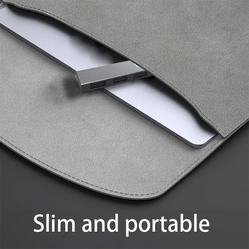 

USB C Hub 4 in 1 Portable Aluminum Alloy USB Type C To 4 USB 2.0 480Mbps Port Hub Adapter