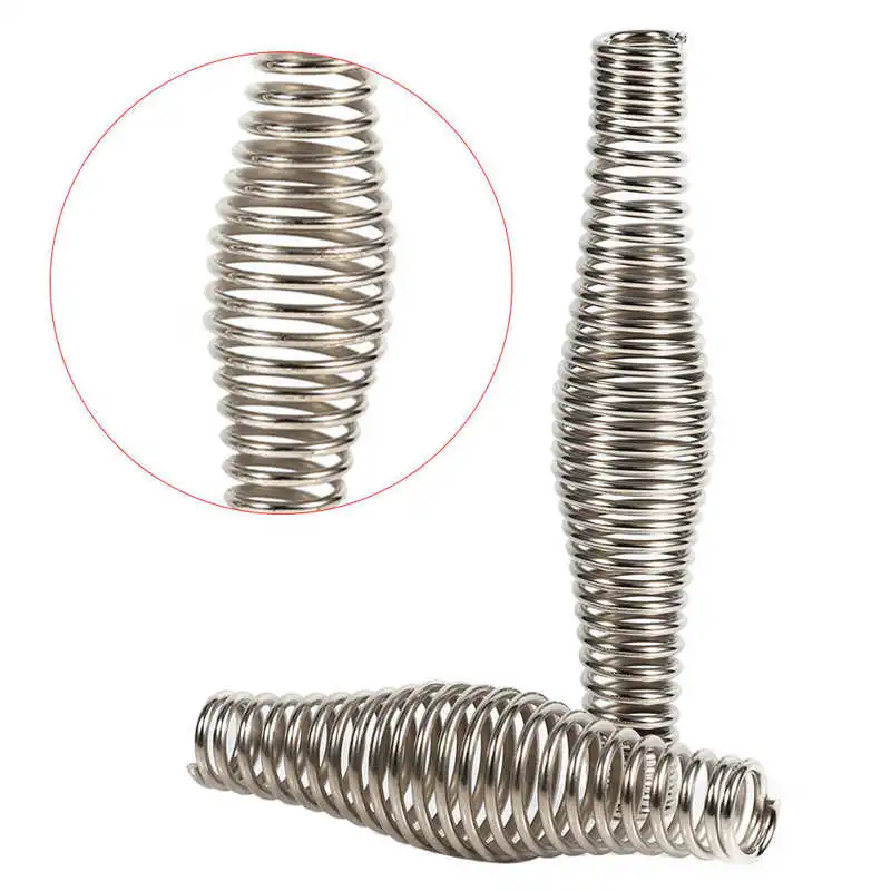 11/14 см пружинная ручка из нержавеющей стали для барбекю эластичный стальной