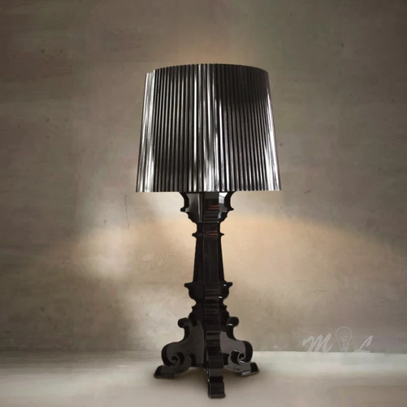 

Nordic Italy Ghost Shadow Table Lamp Acrylic Beside Lamp Clear Lamp Table Bedroom Art Deco Lighting Fixture Transparent Lamps