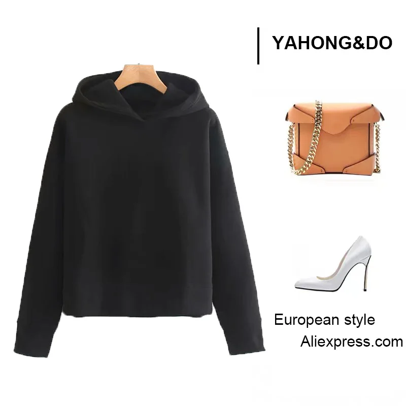 Женские толстовки с длинным рукавом базовый осенний свитер 2019 Femme повседневный