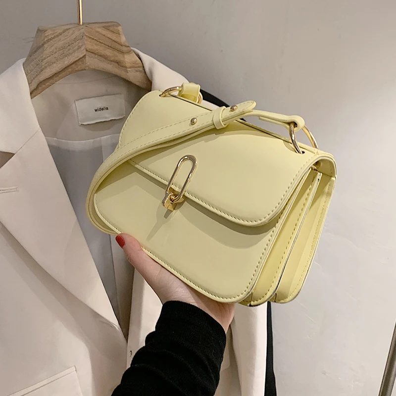 

Double Layer Small Pu Leather Shoulder Underarm Bags for Women 2021 Summer Trend Ladies Fashion Crossbody Handbags and Purses