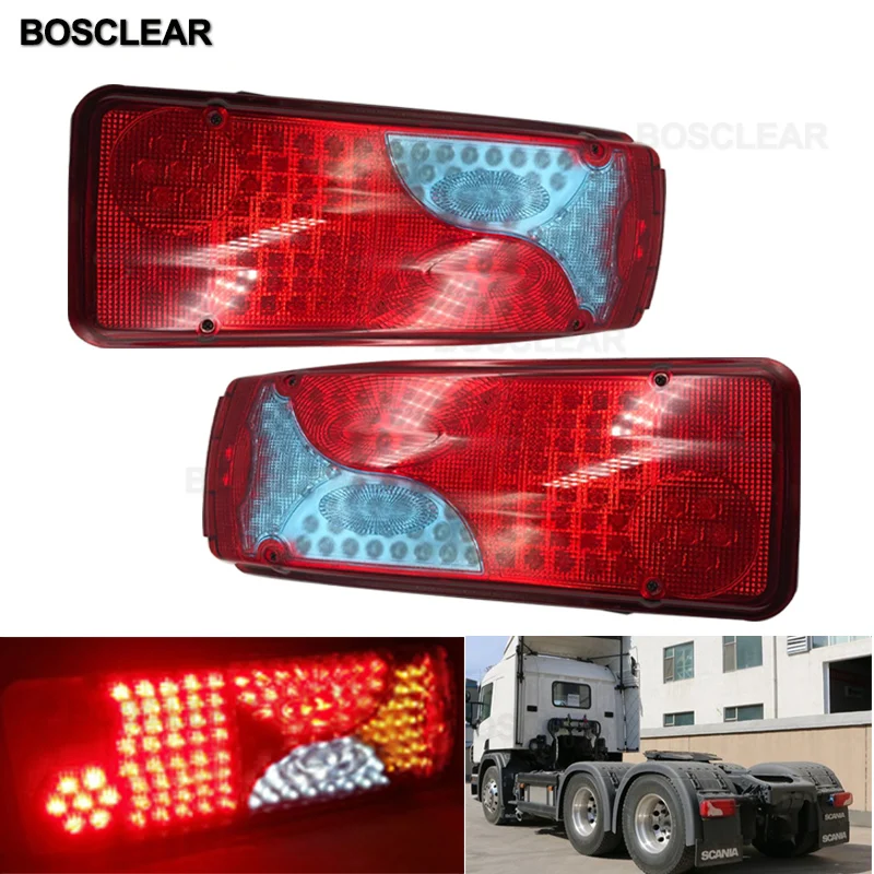 12V 24V светодиодный авто Стоп задний фонарь светильник тормоз заднего хода