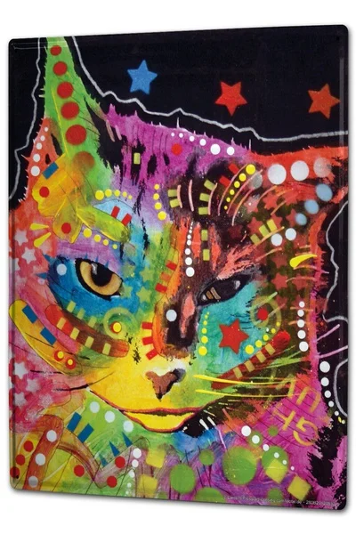 

Ravtive Vet Practice Colorful cat tin sign