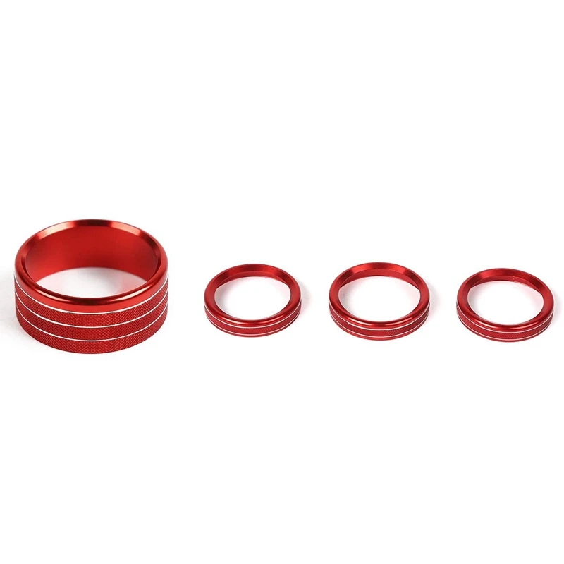 Автомобильный Выключатель Фары и кнопка кондиционера кольцевая Накладка для Jeep