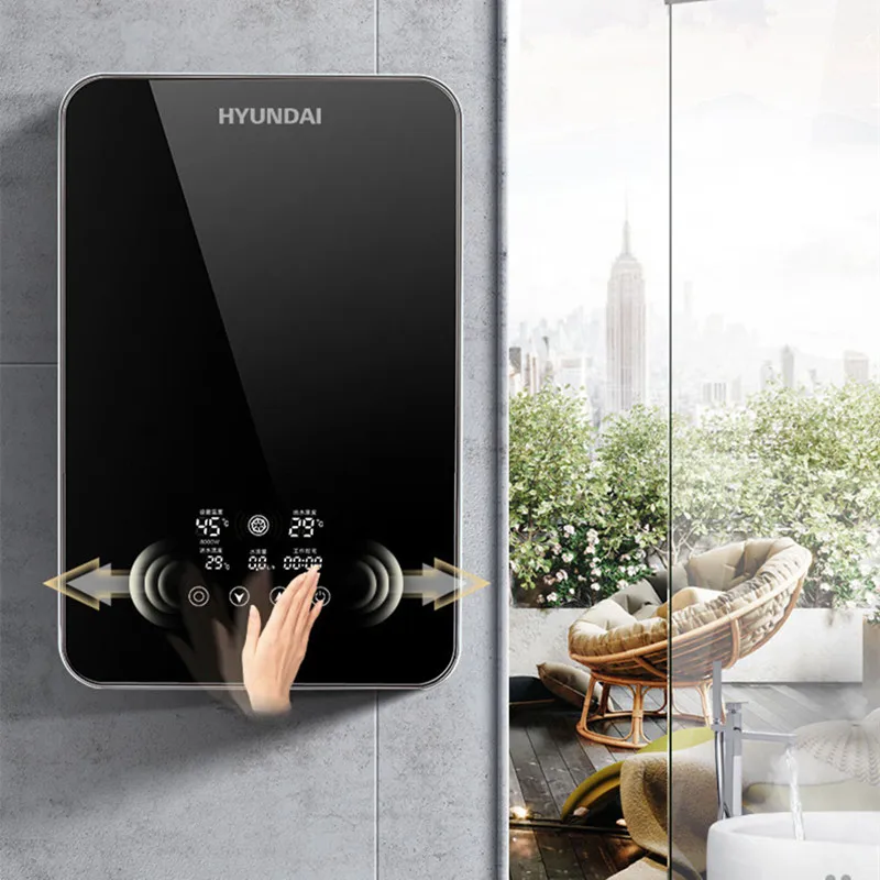 

220V Household Electric Water Heater Small 3-second Speed Hot Water Shower Water Heater Shower Tankless Water Heater