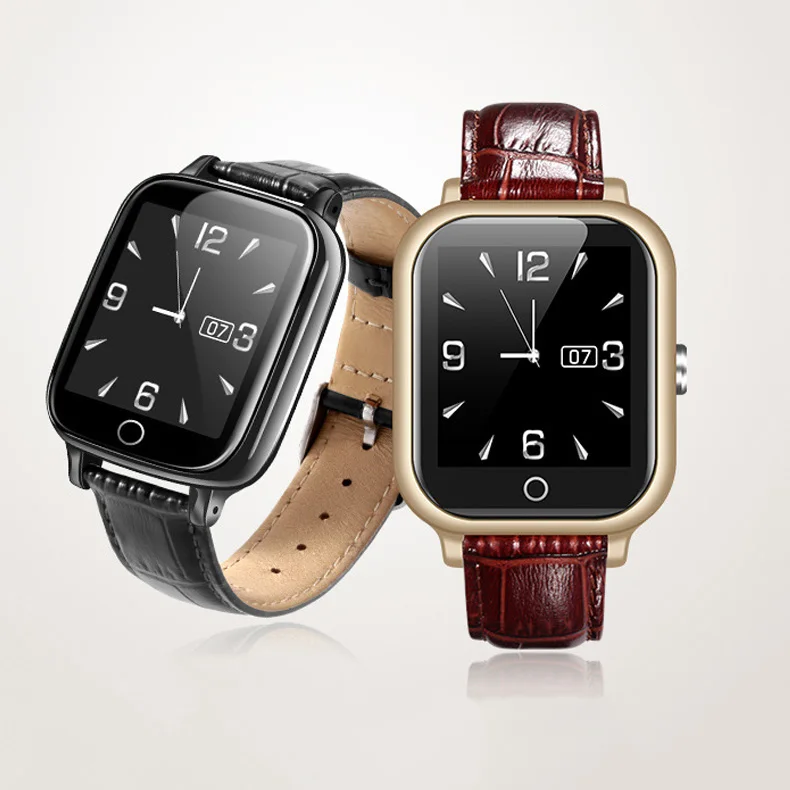 Умные часы для пожилых женщин и мужчин браслет с GPS будильником напоминанием о