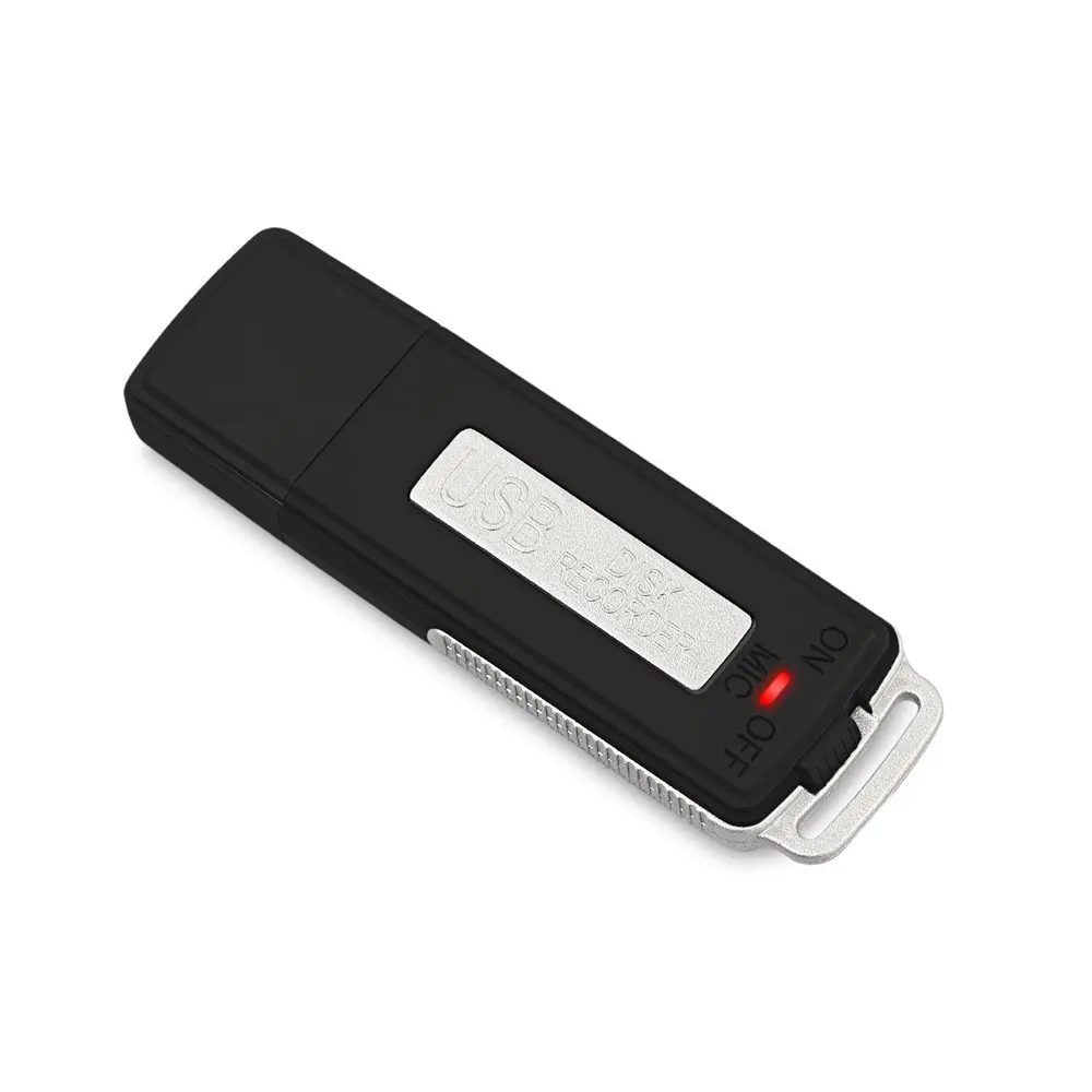 Portable Mini USB Rechargeable Audio Voice Recorder 384kbps Good Quality Dictaphone with Flash Drive for Meeting Interview | Электроника