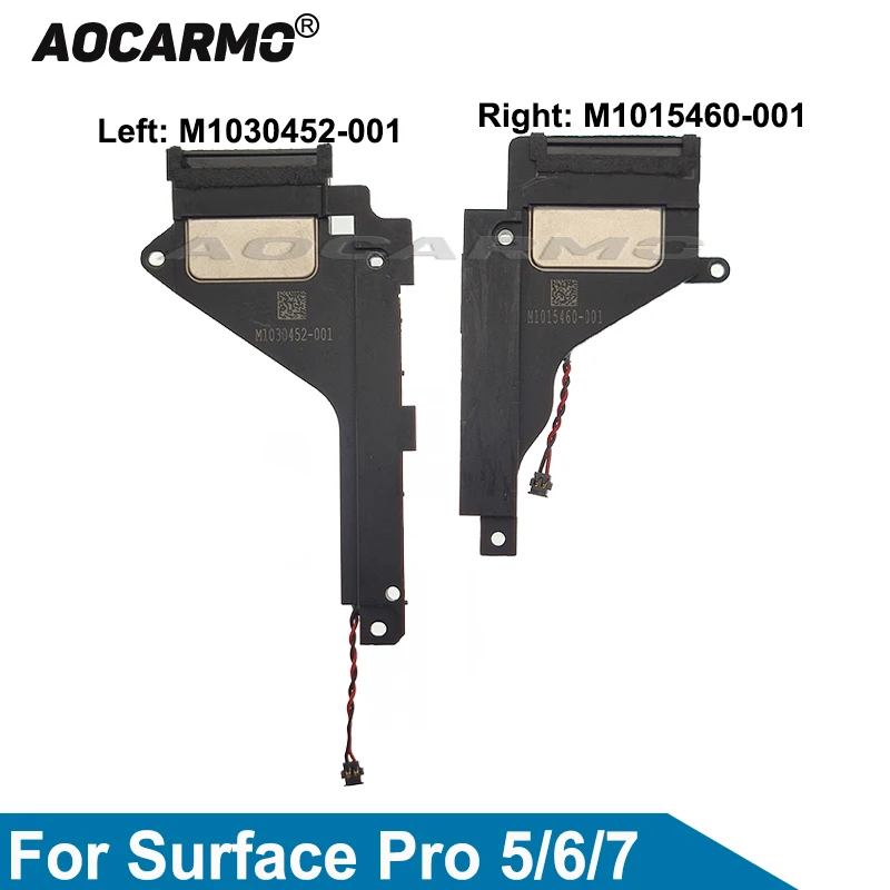 Aocarmo правой и левой Динамик громкий для Microsoft Surface Pro 5 6 7 Pro5 1796 Рог звука гибкий