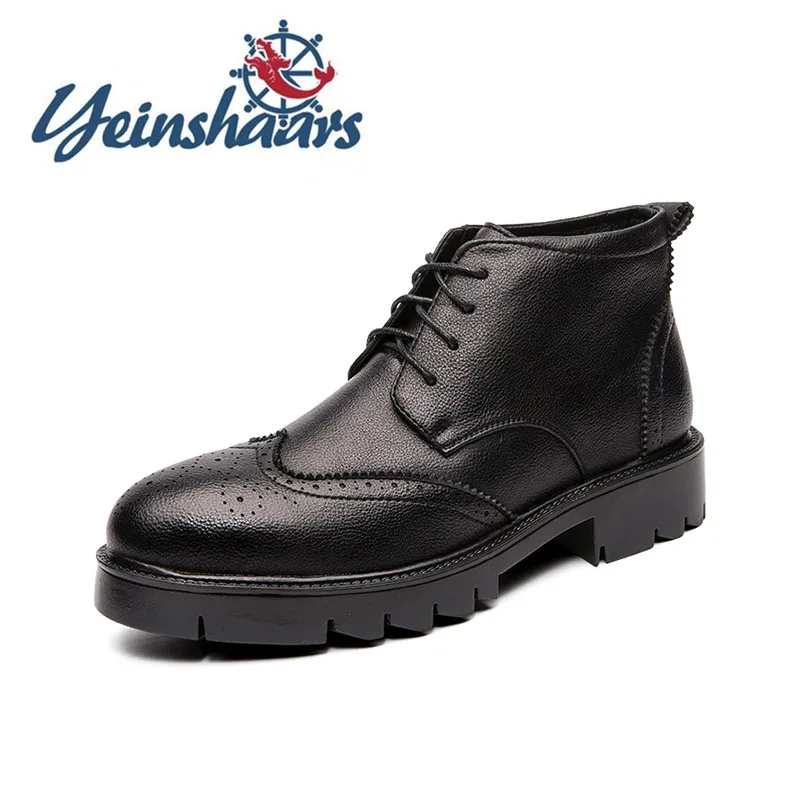 Мужская обувь повседневная удобные мужские офисные мотоциклетные ботильоны