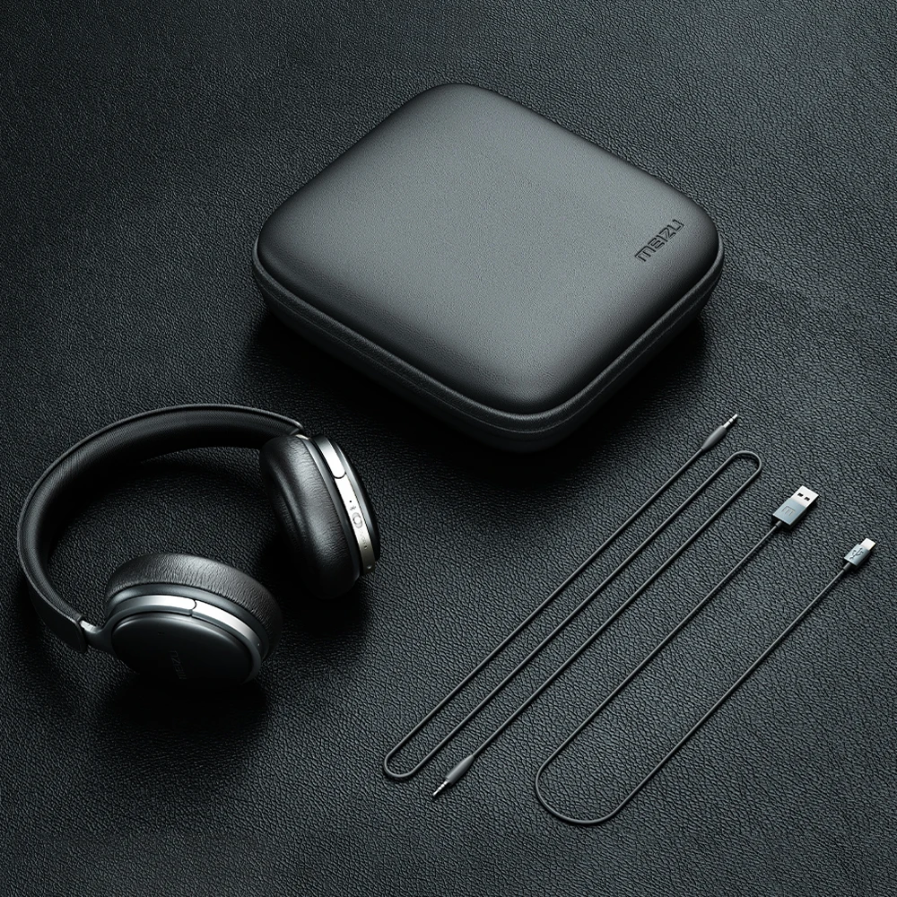 

Meizu HD60 Headphones Bluetooth V5.0 Wireless Touch Operation USB-C Fast Charging Dual Microphone Noise Reduction Technology