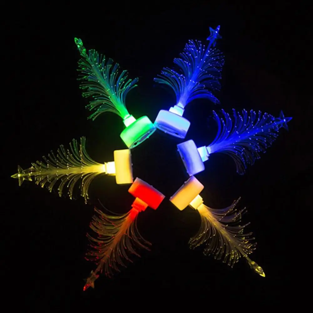 

Colorful Christmas Xmas Tree LED Light Glitter Christmas Tree Night Light Lamp New Year Romantic Gift Home Party Decoration