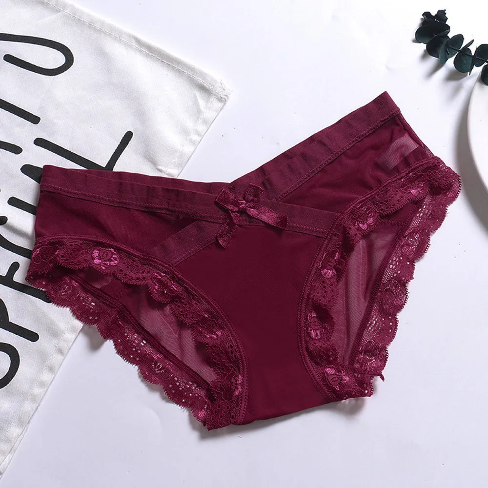 Милые трусики с буквами для девочек нижнее белье бантиком сексуальное